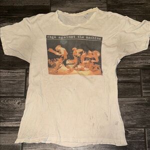 Rage Against the Machine Graphic T-Shirt vintage distressed xl